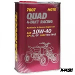 Масло моторное Mannol 4T син. 10w40 Racing Quad 1л металл
