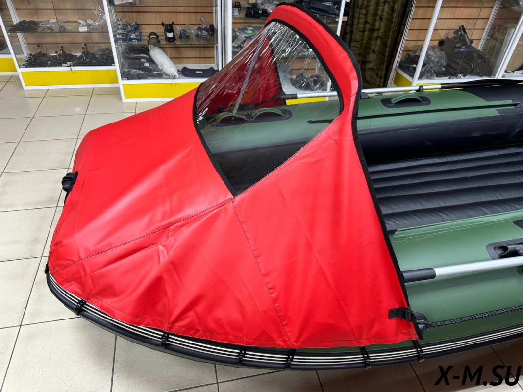 Носовой тент MISHIMO 400 RAPID, RAPID PRO красный Носовой тент MISHIMO 400 RAPID, RAPID PRO красный