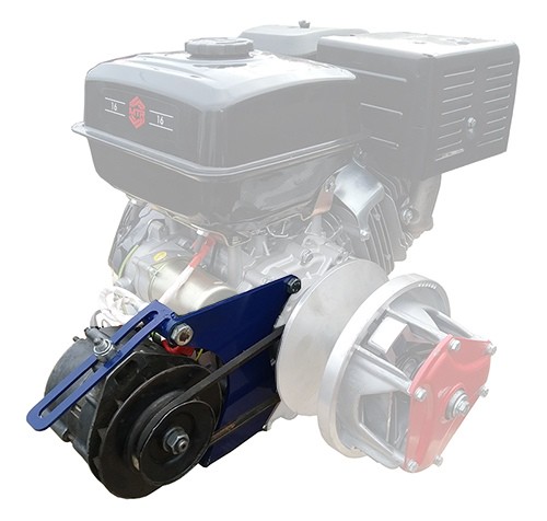 Генератор автомобильного типа (Комплект с установкой) новый