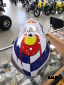 Шлем кроссовый HETOSHI RED BULL XD1-86 цв. Бело-фиолетовый р. XL