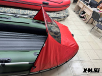 Носовой тент MISHIMO 400 RAPID, RAPID PRO красный