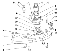 Плита соединительная водомета SEA-PRO WT30P