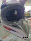 Шлем кроссовый HETOSHI RED BULL XD1-86 цв. Бело-фиолетовый р. XL
