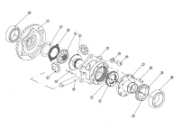 Редуктор передний (новый) (Часть 2) КВАДРОЦИКЛА STELS ATV 700 GT 2012