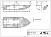 Алюминиевая моторная лодка Тактика-460 DC