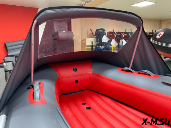 Носовой тент MISHIMO 370 LITE/PRO/LITE DF т.серый