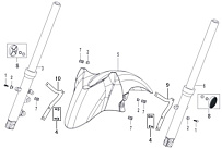 Передний амортизатор МОТОЦИКЛА Racer RC250CK-N Fighter