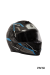 Шлем модуляр HETOSHI FF935 Shogun цв.Черно-сине-белый  р.S