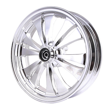 Диск колесный R13 передний 3.50-13 (торм. диск. 3x67) хром