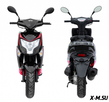 Скутер Regulmoto EAGLE 50 (LJ50QT-3L) колёса R12