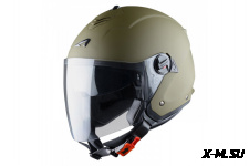 Шлем MINI JET MONOCOLOR ARMY (одноцветный/армейский)