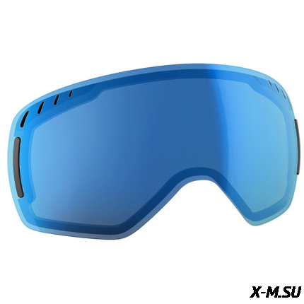 Линзы HUSTLE MX ACS/OTG blue afc
