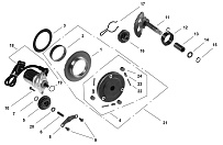 Пусковой механизм СКУТЕРА STELS ARROW 100