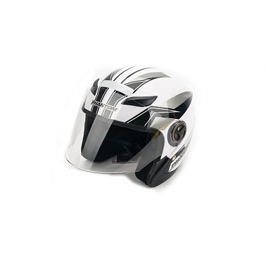 Шлем мото PHANTOM 619 #4white-black-grey HPCTPE-WB60