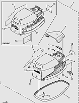 Капот 2-Х ТАКТНОГО ПЛМ TITAN TP30AMHS