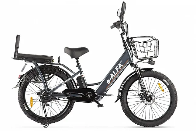 Велогибрид GREEN CITY e-ALFA Fat