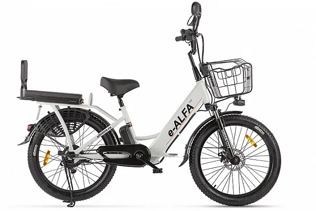 Велогибрид GREEN CITY e-ALFA Fat
