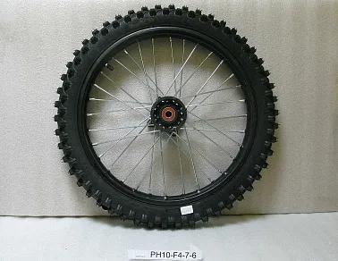 Колесо переднее в сборе 1.60x17 с покрышкой 70/100-17 PH10-125,-140,-150  307007